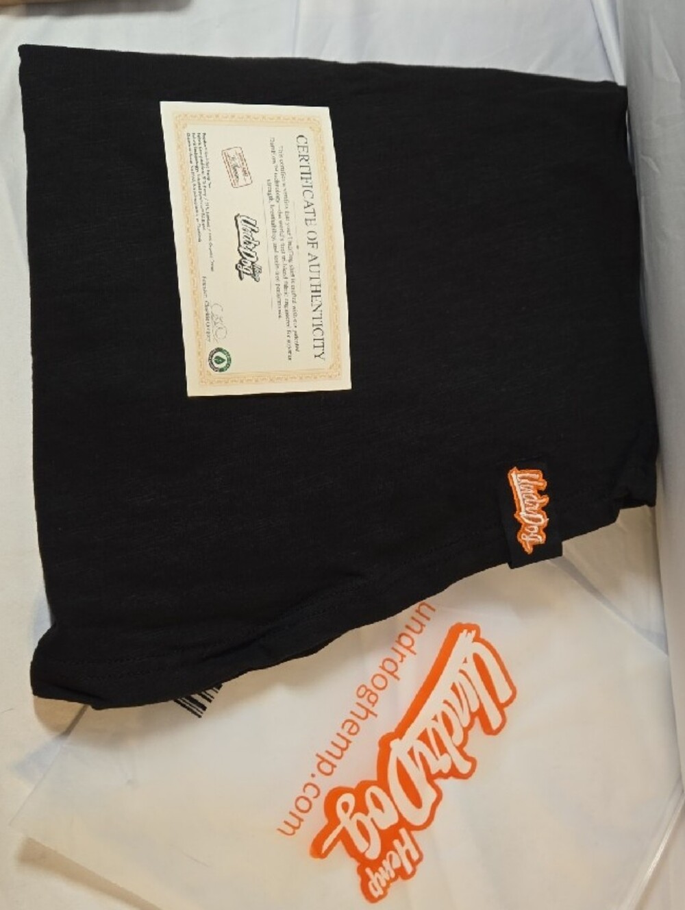 Black Men's Crewneck Shirt - Picture 3 of 3